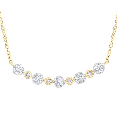 1/4ctw-dia Nk Fashion Necklace (18-inch)