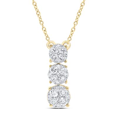 1/2ctw-dia Nk Fashion Necklace(18 Inch)