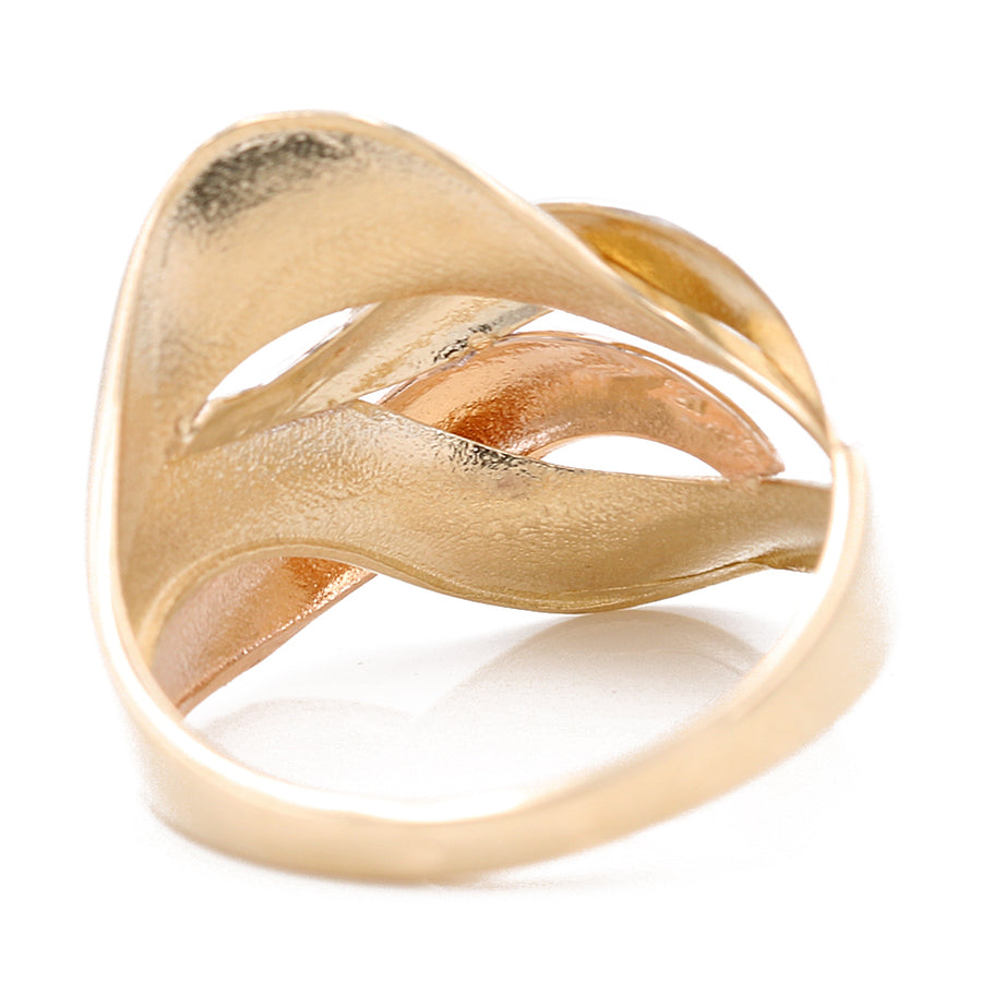 Tri-Color Gold 14k Fashion Ring
