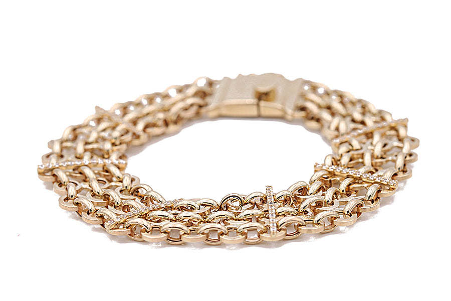 Yellow Gold 14k Fashion Bracelet