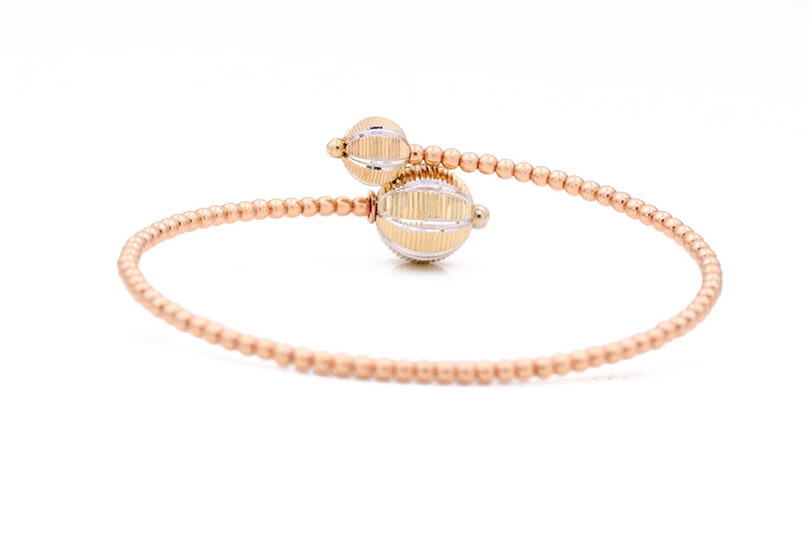 Rose Gold 14k Fashion Bangle Bracelet