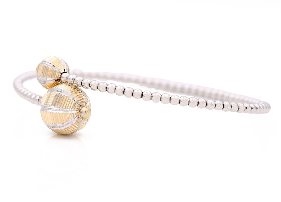 White Gold 14k Fashion Bangle Bracelet