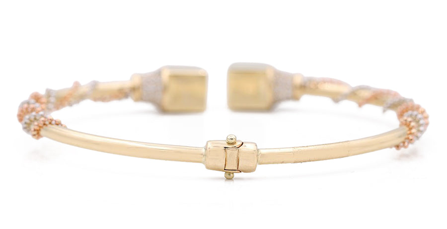 Yellow Gold 14k Fashion Bangle Bracelet
