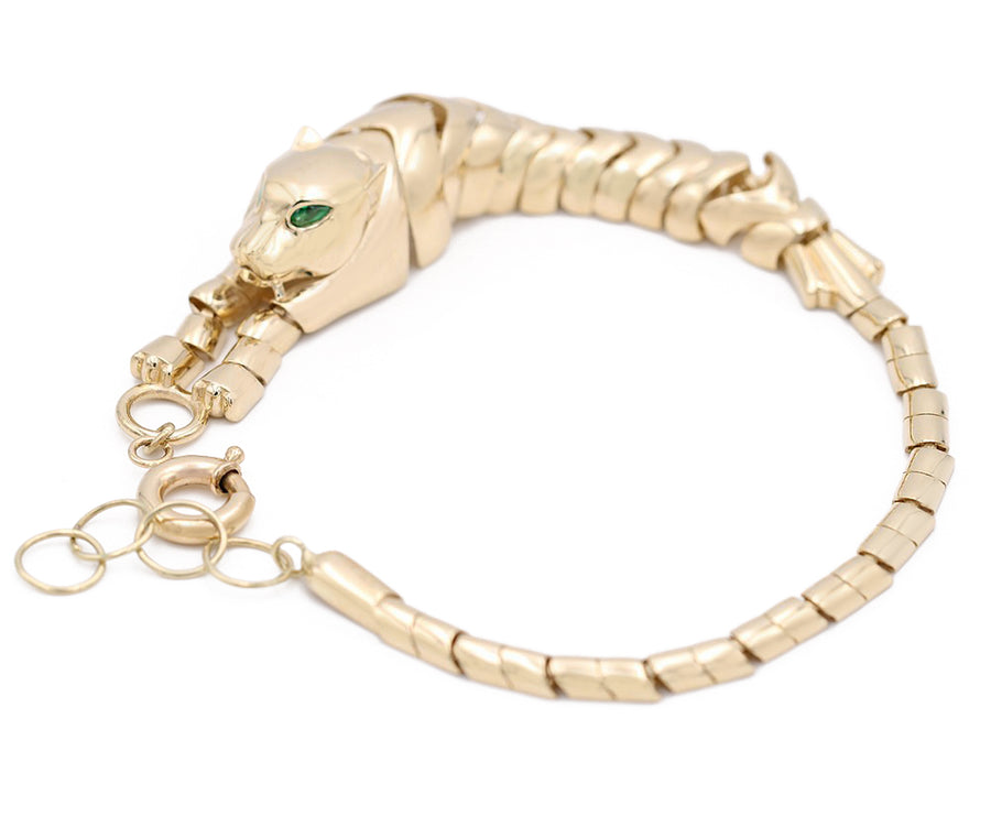 Yellow Gold 14k Panther Bracelet