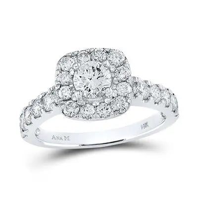 Round Diamond Solitaire Bridal Engagement Ring 1-1/2 Cttw (Certified) Miral Jewelry