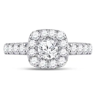 Round Diamond Solitaire Bridal Engagement Ring 1-1/2 Cttw (Certified) Miral Jewelry
