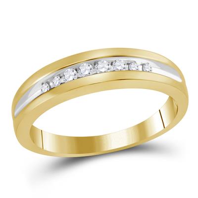 Round Diamond Cluster Matching Wedding Ring Set 5/8 Cttw