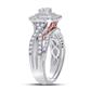 Round Diamond Bridal Wedding Ring Set 1 Ctw (Certified)