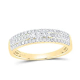 14kt Yellow Gold 1 5/8ctw-dia Ana M Trio Set Miral Jewelry