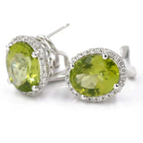 White 14K Karat Huggie Diamond Earrings With 0.33Tw Round Diamonds - Miral Jewelry